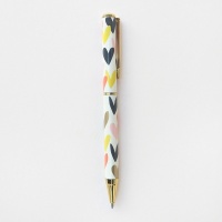 Caroline Gardner New Heart Print Ball Point Pen Boxed